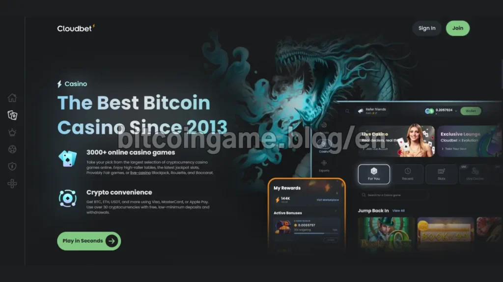 bitcoin betting site Cloudbet