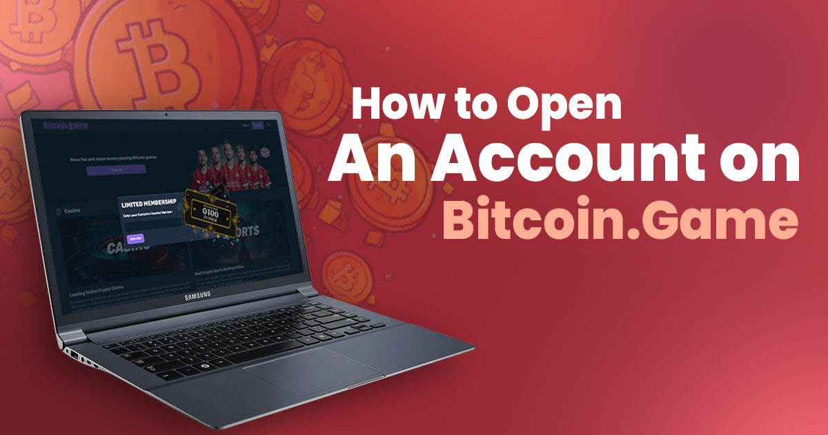 How To Open An Account in Bitcoin.Game — Bitcoin Game blog featured image