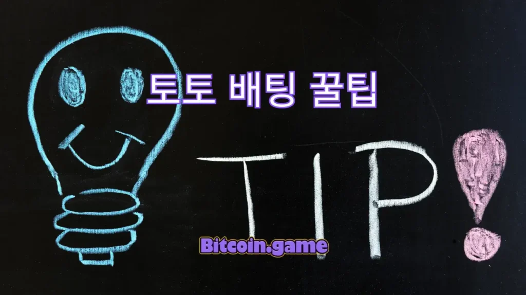 토토 배팅 꿀팁