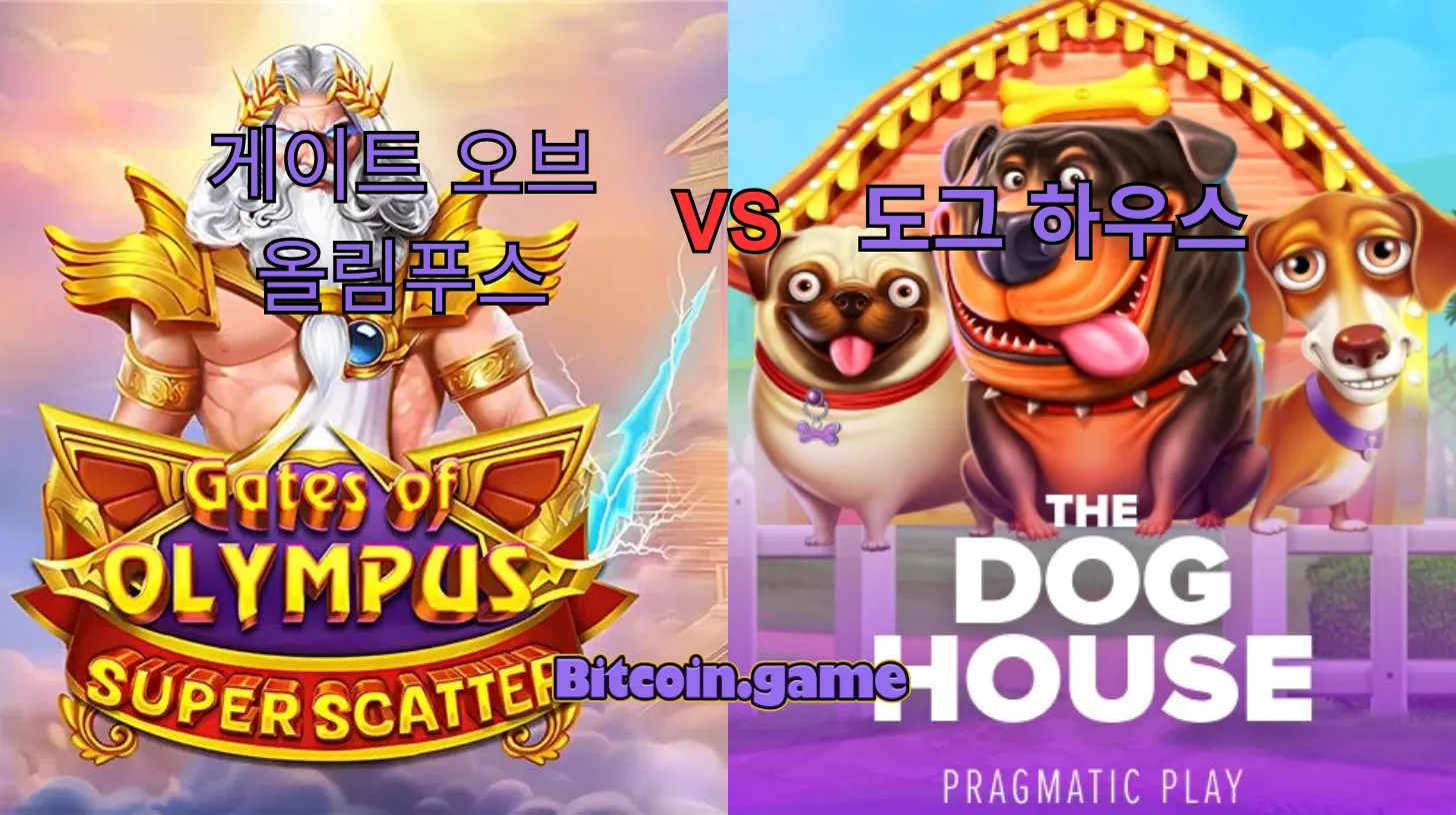 게이트 오브 올림푸스 vs 도그 하우스