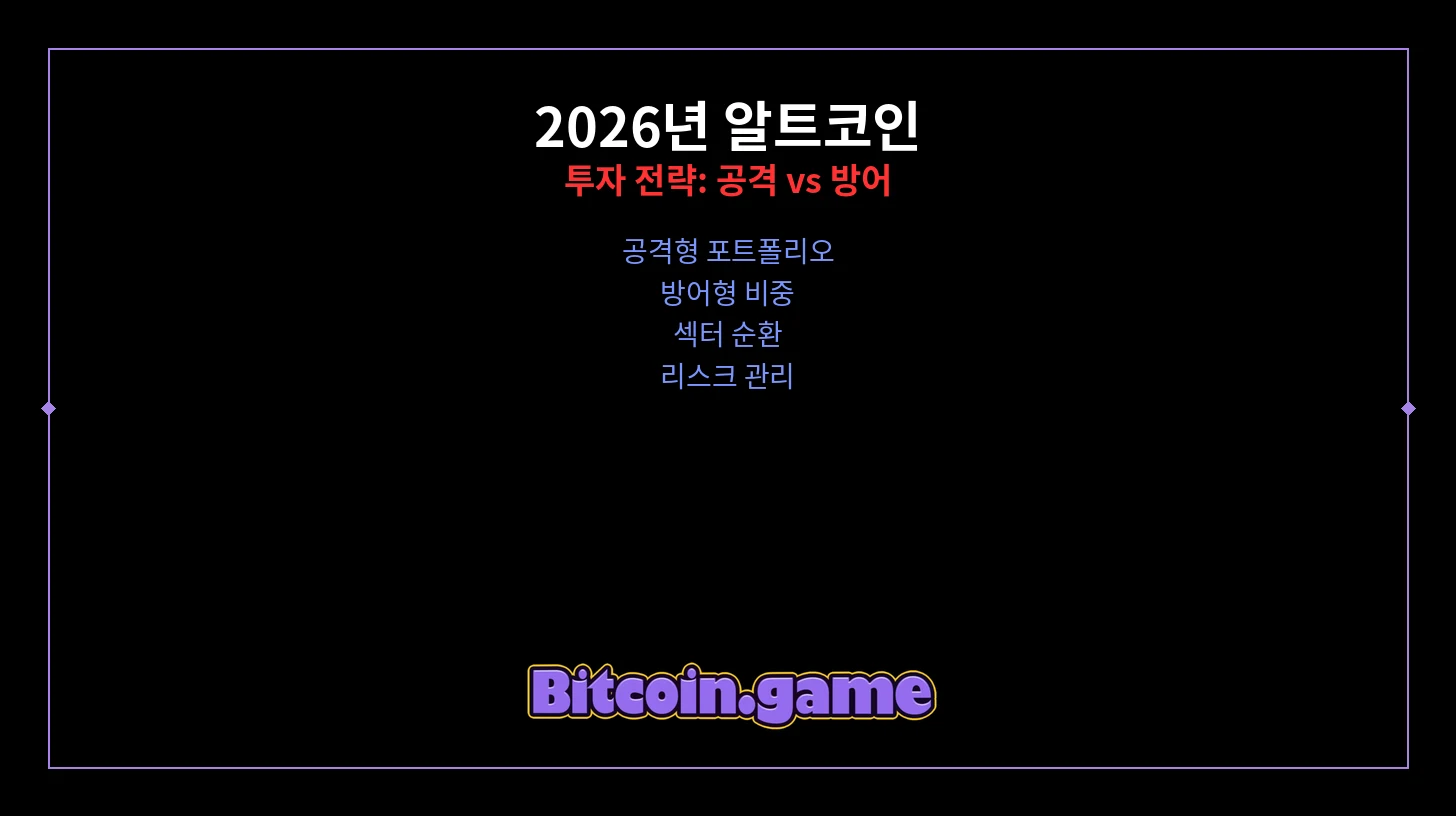 알트코인 투자 전략 썸네일